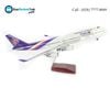 Mô hình máy bay Thai Airways 47cm lắp ráp có đèn Everfly