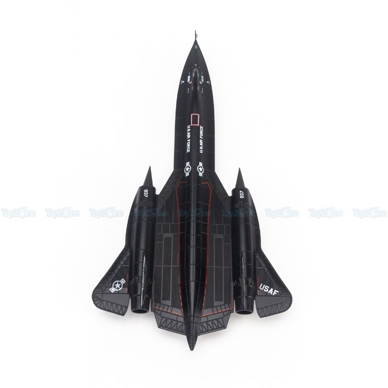 Mô hình máy bay quân sự SR-71 Blackbird Lockheed US Air Force 1:144 NS Model