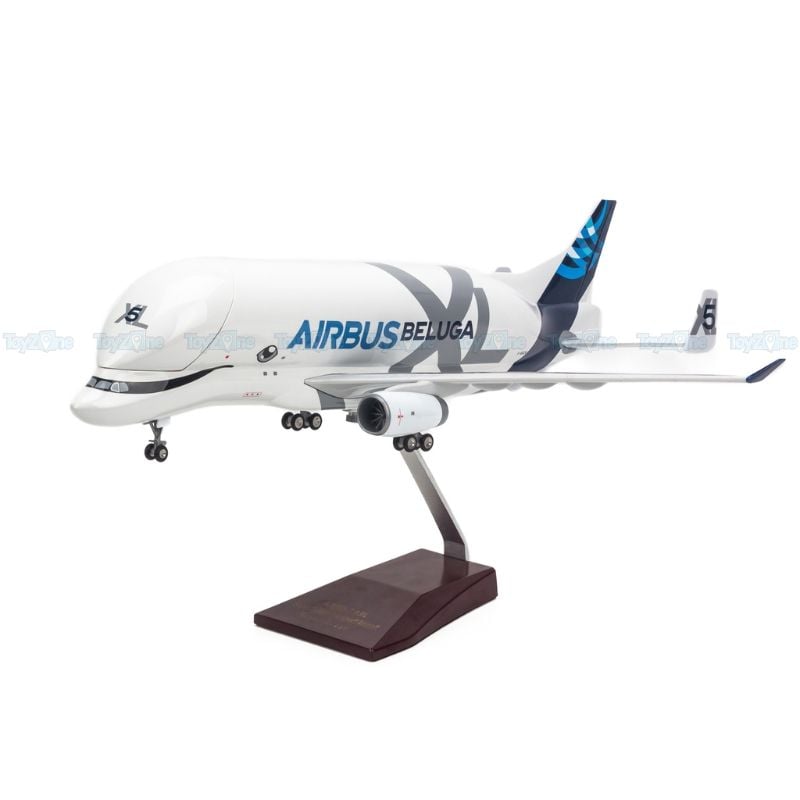 Mô hình máy bay vận tải Airbus Beluga XL A330-743L 42cm 1:150 Art Crown Model
