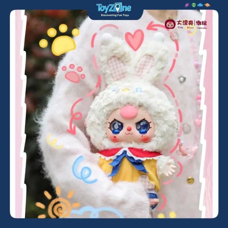 Mô hình Blind Box Gấu bông Baby Three 400% V2 Big Plush Animal CUREPLANETA