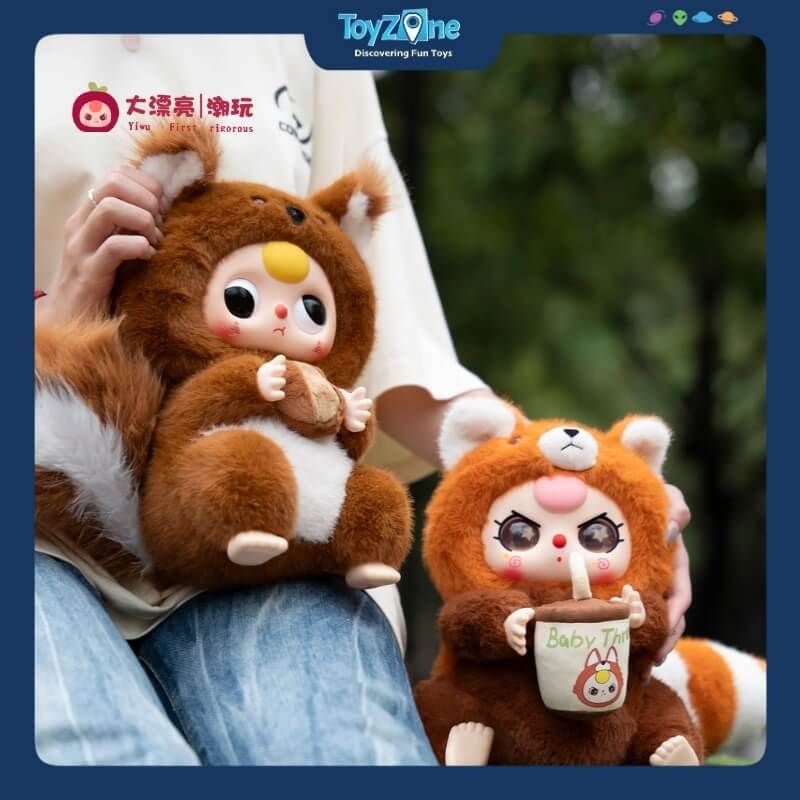 Mô hình Blind Box Gấu bông Baby Three 400% V3 Big Plush Animal CUREPLANETA