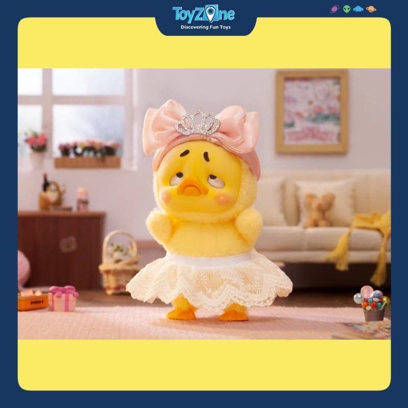 Mô hình Blind box Gấu bông Upset Duck Version 2 Act Cute Duck RONGCREATOR
