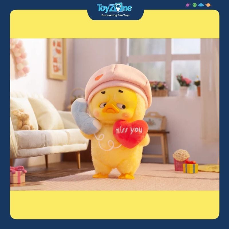 Mô hình Blind box Gấu bông Upset Duck Version 2 Act Cute Duck RONGCREATOR