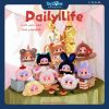 Mô hình Blind box Móc khóa Gấu bông Migo Zipper Animal Party ( Bữa Tiệc Động Vật ) HAPPY GHOST