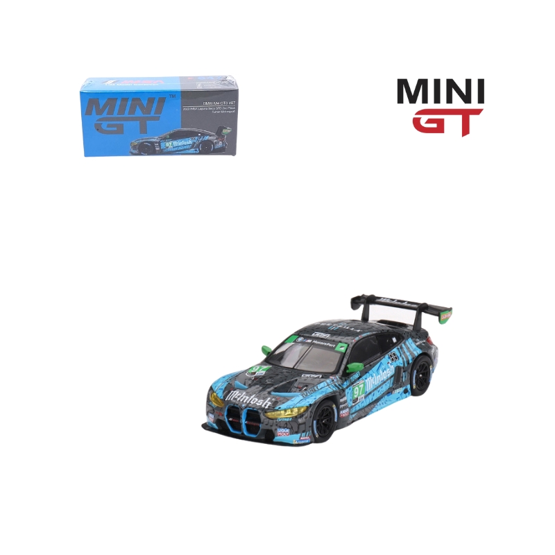 Mini GT 1:64 BMW M4 GT3 #25 BMW Team RLL 2022 IMSA Daytona 24 Horas -
