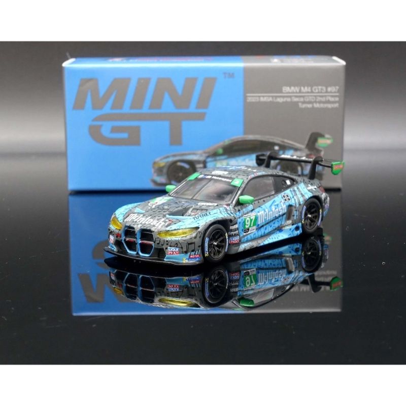 Mô hình xe BMW M4 GT3 BMW Team RLL 2022 IMSA Daytona 24 Hrs 1:64 MiniGT