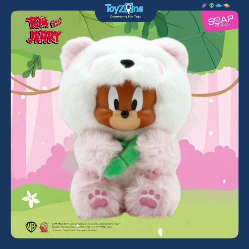 Mô hình Blind box Gấu bông Tom and Jerry Animal Shaped ( Hóa Thân Động Vật ) SOAP STUDIO