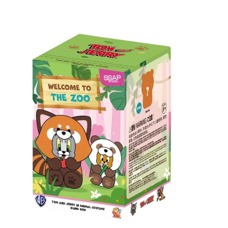 Mô hình Blind box Gấu bông Tom and Jerry Animal Shaped ( Hóa Thân Động Vật ) SOAP STUDIO