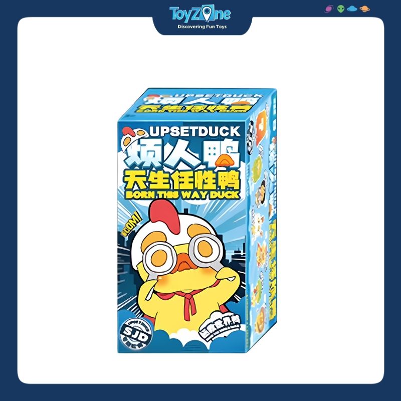 Mô hình Blind box Gấu bông Upset Duck Version 3 Born This Way Duck ( Sinh Ra Là Chính Mình ) RONGCREATOR