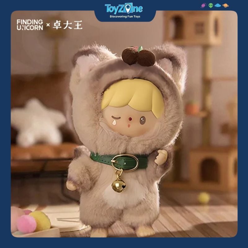 Mô hình Blind box Móc khóa Gấu bông Zzoton My Little Cat Series ( Mèo Con Của Tôi ) FINDING UNICORN