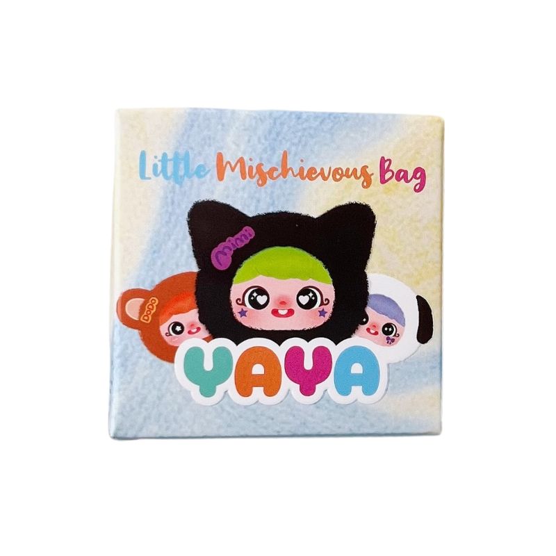 Mô hình Blind box Móc khóa Gấu bông Yaya Little Mischievous Bag Plush ( Đứa Trẻ Tinh Nghịch ) HAPPY GHOST