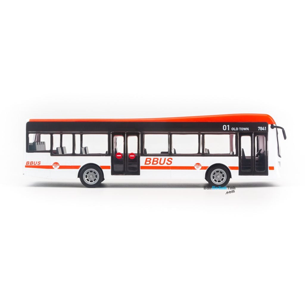 Mô hình xe Bus City long 19cm Bburago