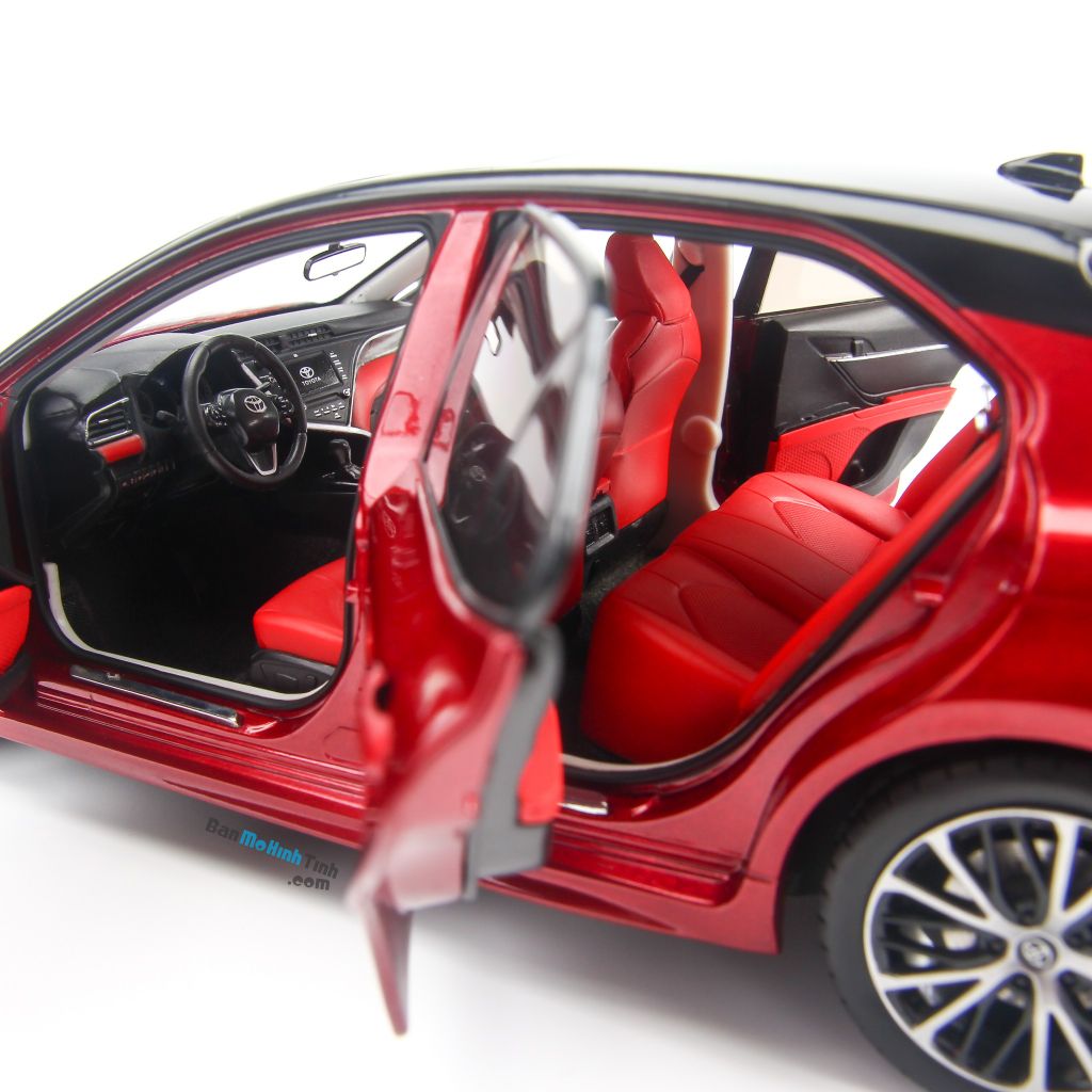 Mô hình xe ô tô Toyota Camry 2018 - Sport Red 1:18 Paudi giá tốt nhất việt nam (17)