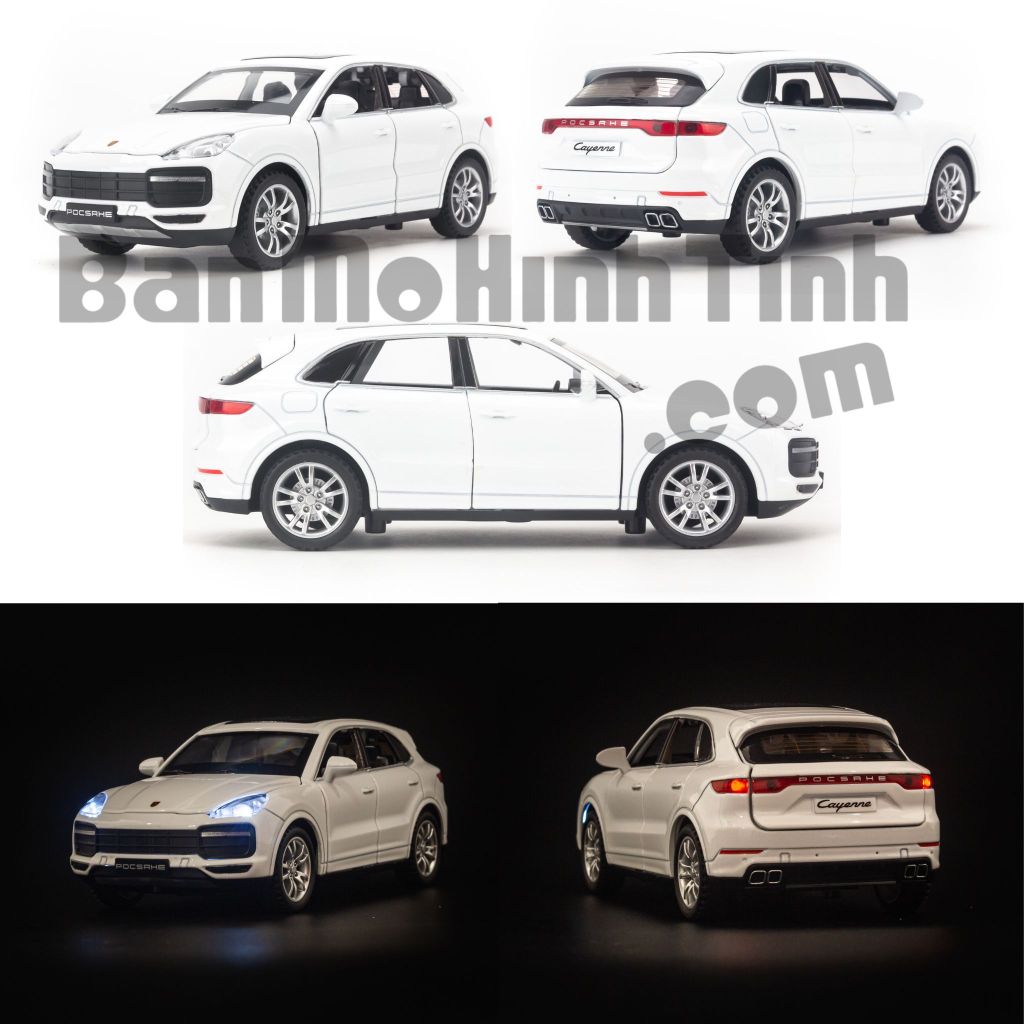 Mô hình xe Porsche Cayenne Turbo 1:32 Doublehorses