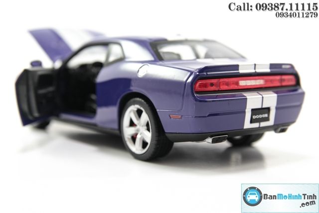 Mô hình xe Dodge Challenger SRT 392 Hemi 1:24 Welly