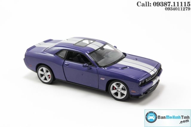 Mô hình xe Dodge Challenger SRT 392 Hemi 1:24 Welly