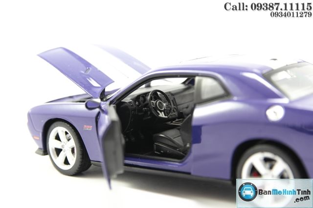 Mô hình xe Dodge Challenger SRT 392 Hemi 1:24 Welly