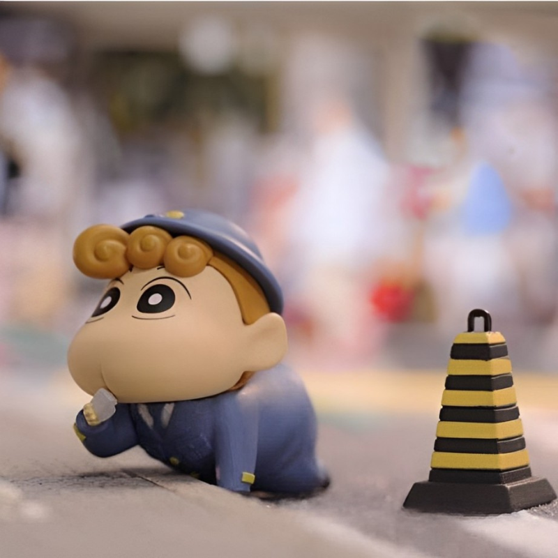 Mô hình đồ chơi Blind box Crayon Shin-chan Occupation Career Series 2 (Công Việc Của Shin) 52TOYS