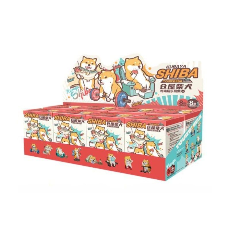 Mô hình đồ chơi Blind Box Kuraya Shiba Tourshiba 2nd Version Series Heyciao