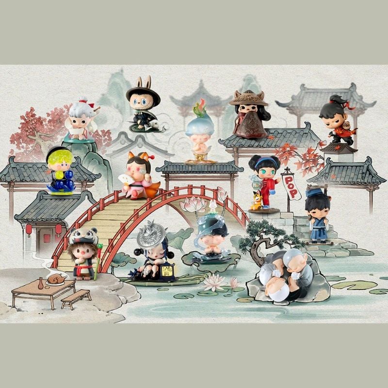 Mô hình đồ chơi Blind box Matchless 14th Anniversary Series Figures POP MART