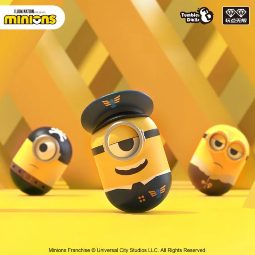 Mô hình đồ chơi Blind box Minions Tumble Doors (Minions Âm Nhạc) UNLIMITED FUN