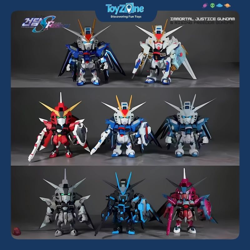 Mô hình đồ chơi Blind box QMSV Mini Gundam Seed Freedom Series BANDAI NAMCO