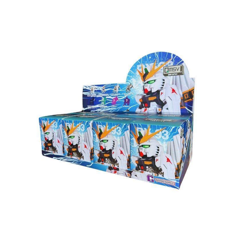 Mô hình đồ chơi Blind box QMSV Mini RX-93 V Gundam Bull Gundam BANDAI NAMCO
