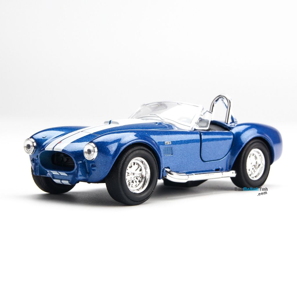 Mô hình xe Shelby Cobra 427 SC 1965 1:36 Welly Blue