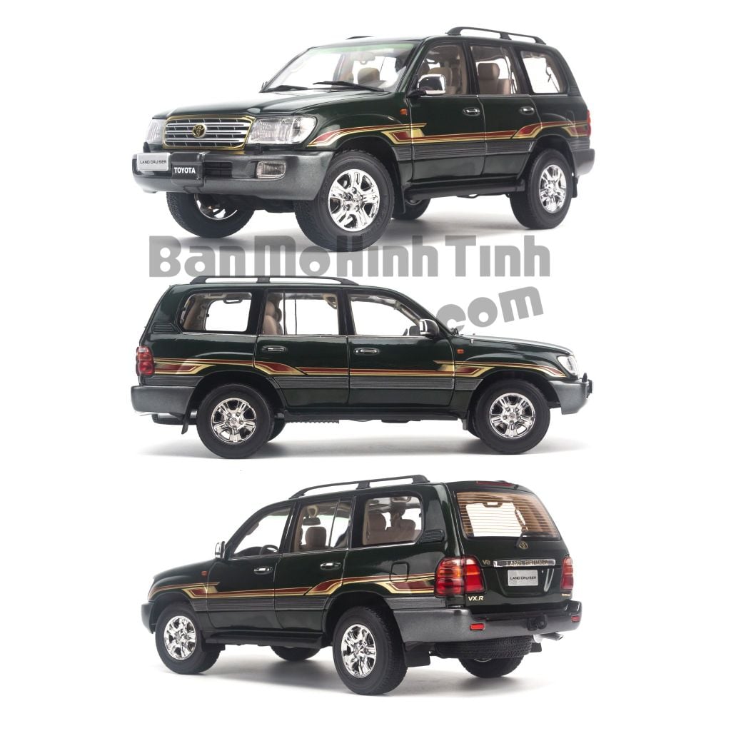 Mô hình xe Toyota Land Cruiser LC100 1:18 FAW