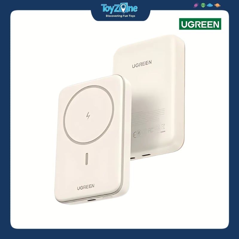 Pin Sạc Dự Phòng Không Dây 10000mAh Snap Charge Wireless Fast Charging Power Bank UGREEN