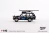 Mô hình xe Land Rover Defender 110 1989 Camel Trophy Amazon 1:64 MiniGT