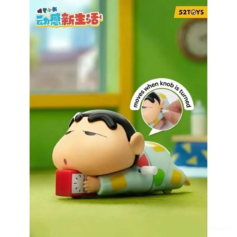 Mô hình đồ chơi Blind Box Crayon Shin-Chan Dynamic New Life Series 52TOYS