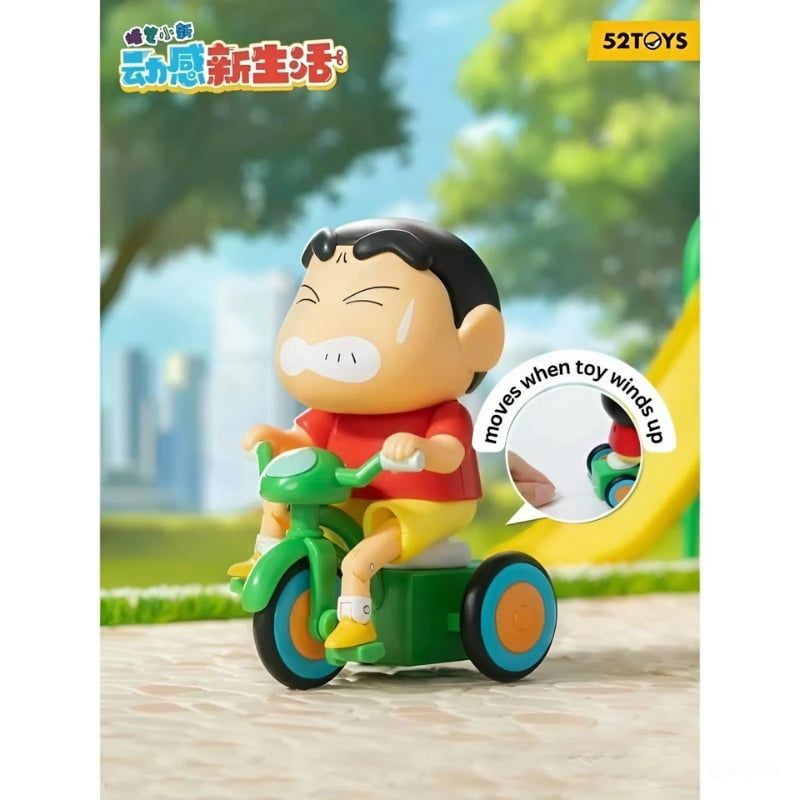 Mô hình đồ chơi Blind Box Crayon Shin-Chan Dynamic New Life Series 52TOYS