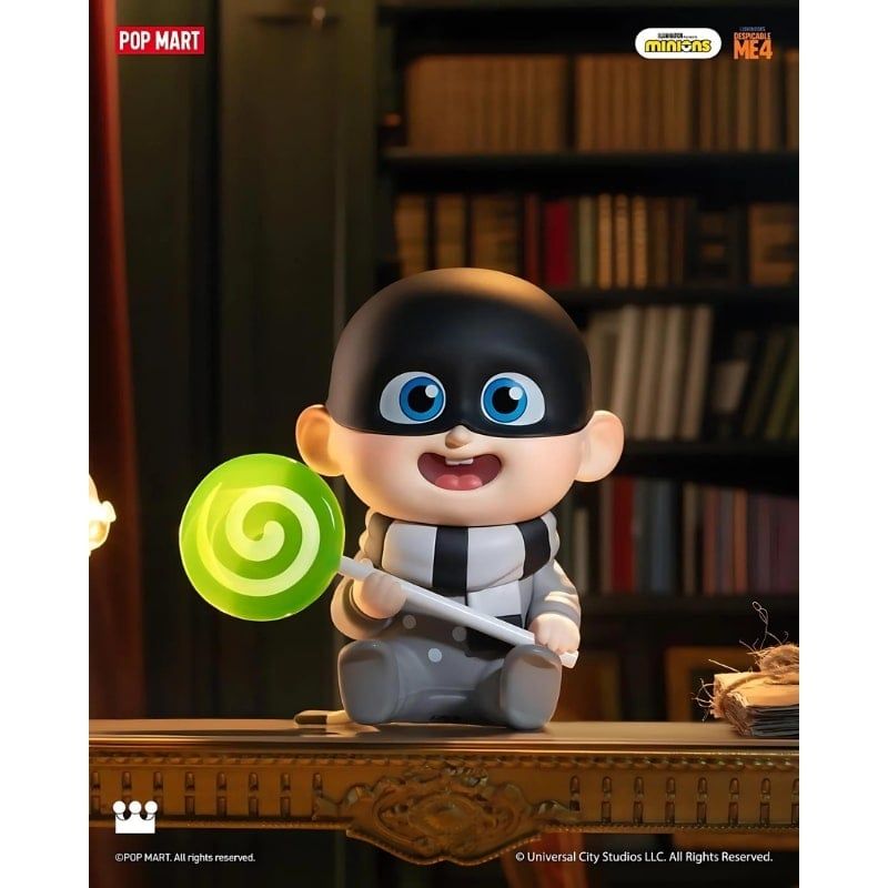 Mô hình đồ chơi Blind box Minions Despicable Me 4 Series Figures ( Kẻ Trộm Mặt Trăng ) POP MART