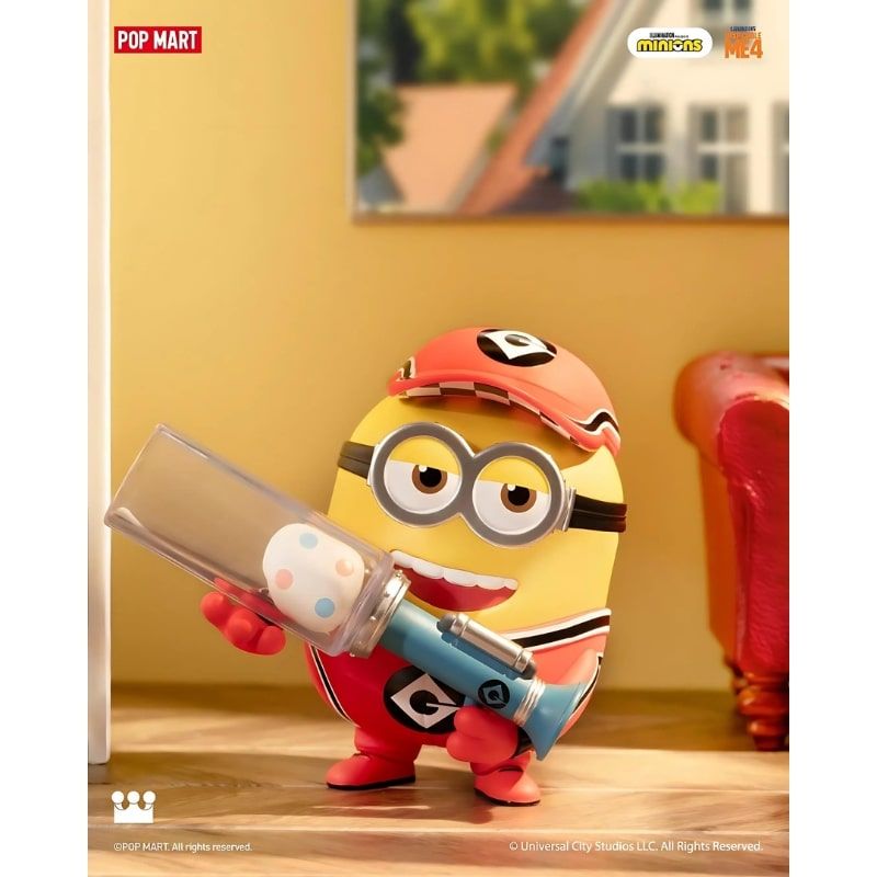 Mô hình đồ chơi Blind box Minions Despicable Me 4 Series Figures ( Kẻ Trộm Mặt Trăng ) POP MART