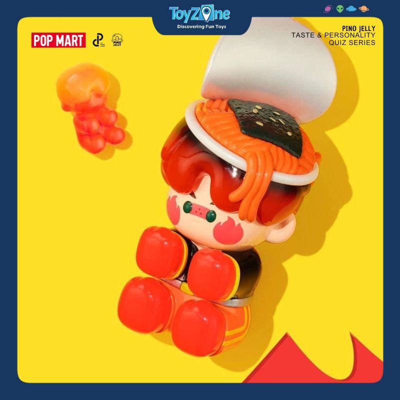 Mô hình đồ chơi Blind box Pino Jelly Taste And Personality Quiz (Trắc Nghiệm Tính Cách Nhân Vật) POP MART