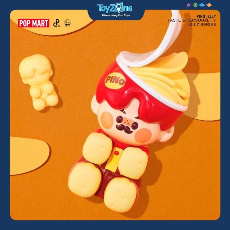 Mô hình đồ chơi Blind box Pino Jelly Taste And Personality Quiz (Trắc Nghiệm Tính Cách Nhân Vật) POP MART