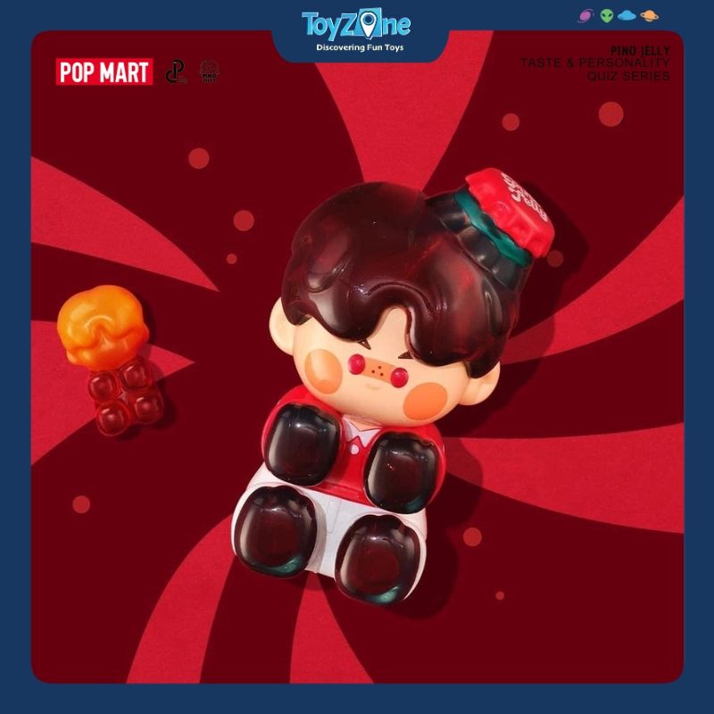 Mô hình đồ chơi Blind box Pino Jelly Taste And Personality Quiz (Trắc Nghiệm Tính Cách Nhân Vật) POP MART