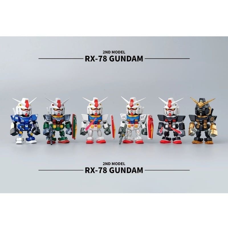 Mô hình đồ chơi Blind box QMSV Mini RX 78-2 Gundam 2ND Model BANDAI NAMCO