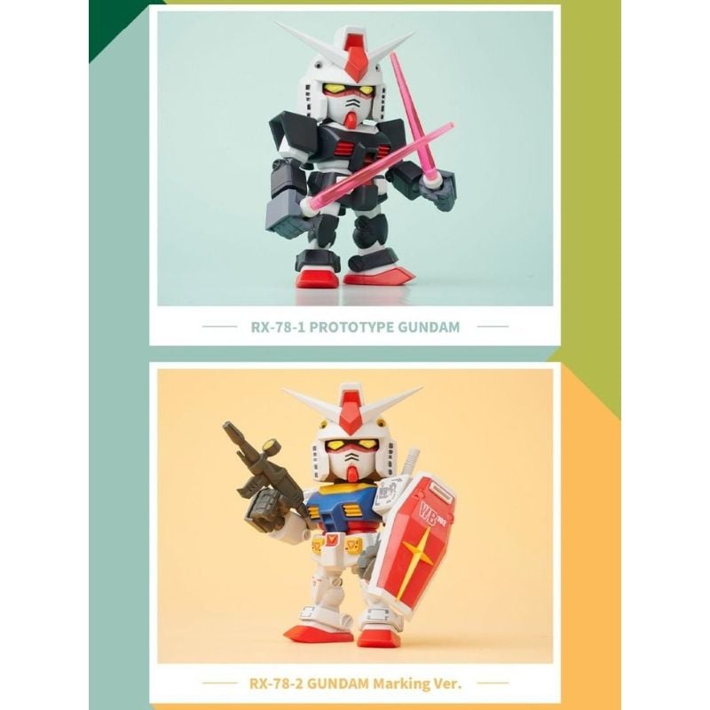 Mô hình đồ chơi Blind box QMSV Mini RX 78-2 Gundam 2ND Model BANDAI NAMCO