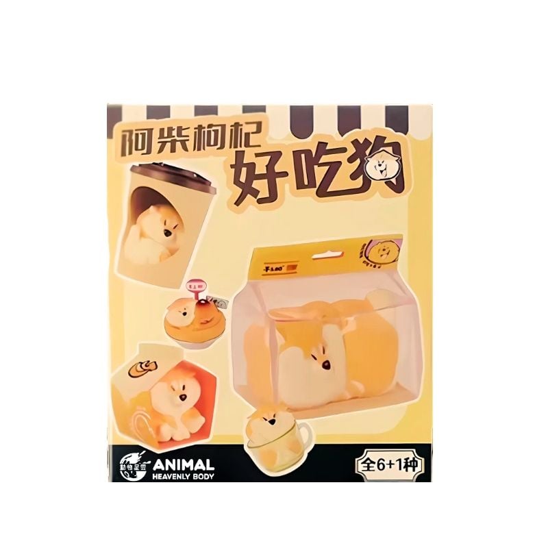 Mô hình đồ chơi Blind box Shiba Delicious Dog Series ANIMAL HEAVENLY BODY