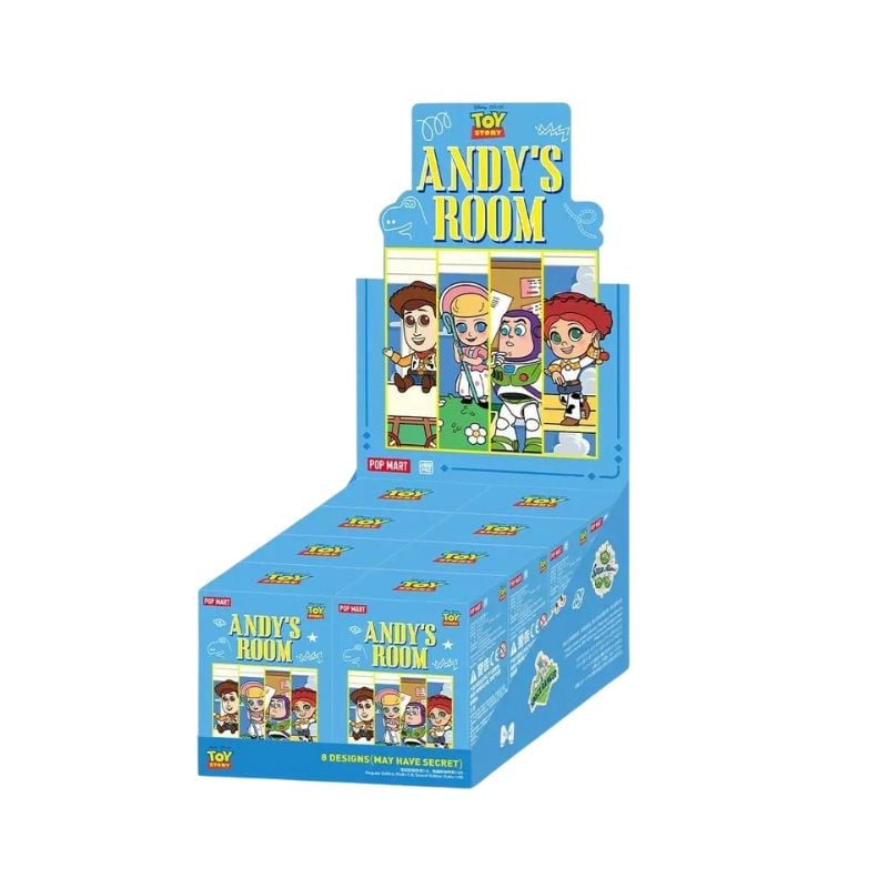 Mô hình đồ chơi Blind box Toy Story Andy's Room Series Scene Sets POP MART