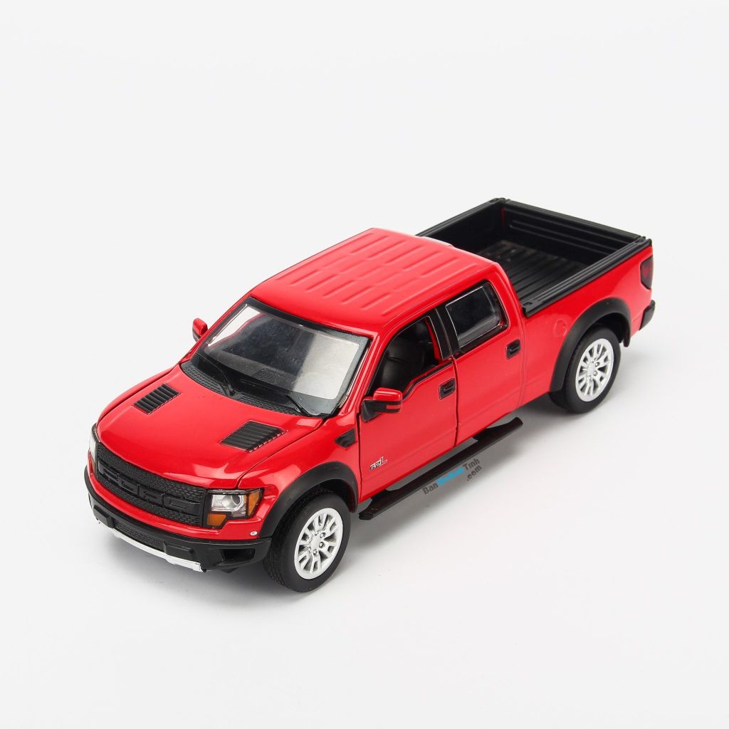 Mô hình xe Ford Raptor F150 2009 1:32 MSZ Red (1)