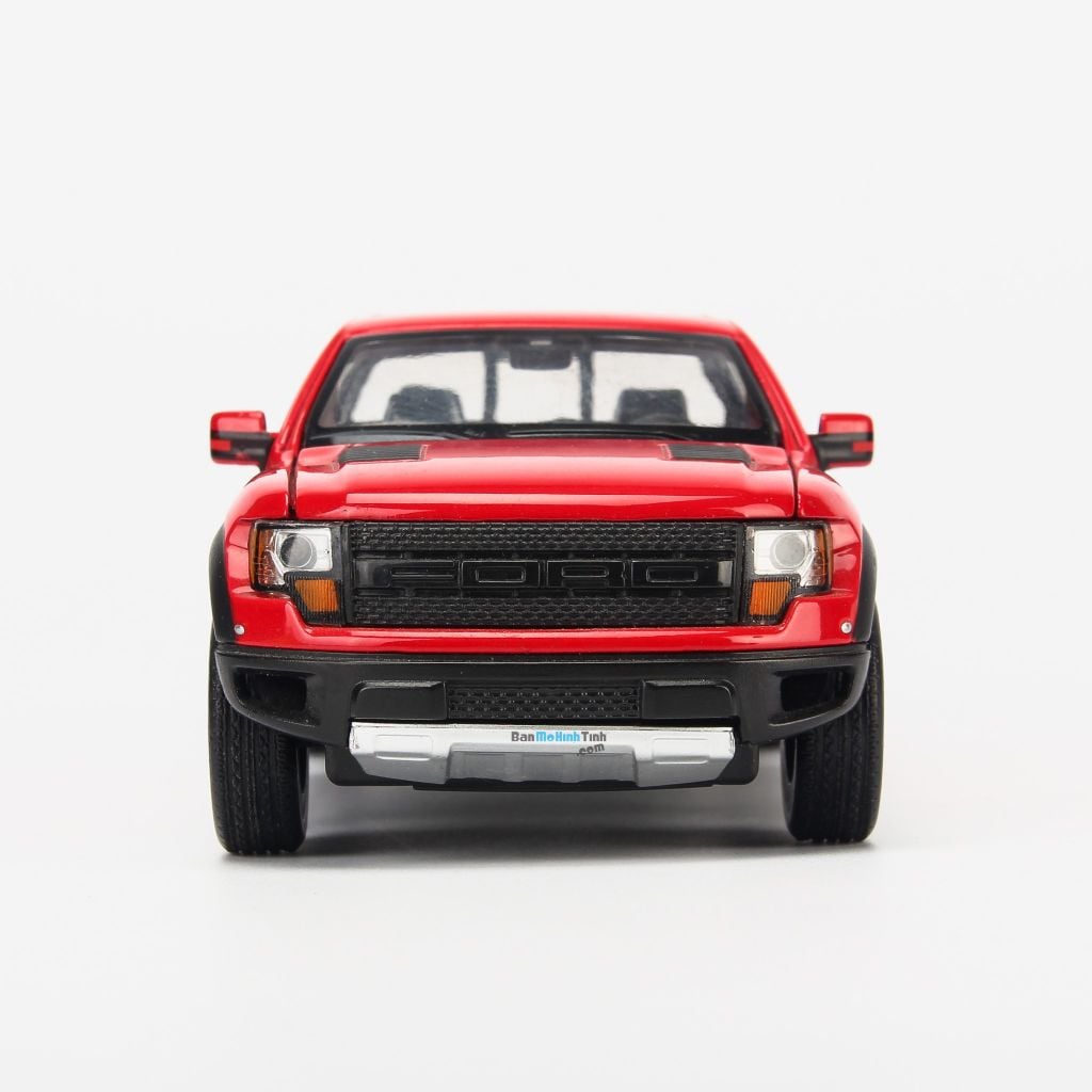 Mô hình xe Ford Raptor F150 2009 1:32 MSZ Red (4)