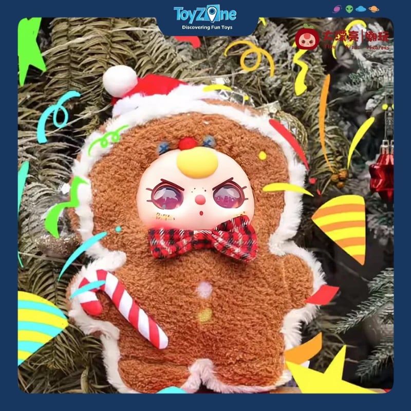 Mô hình Blind box Gấu bông Baby Three Christmas 400% ( Giáng Sinh ) Big Plush BABY THREE