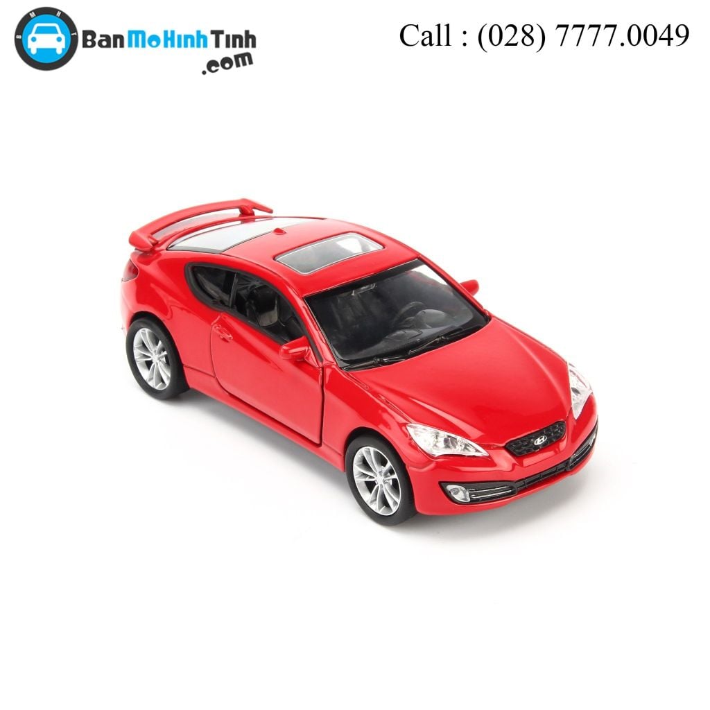 Mô hình xe Hyundai Genesis Coupe Red (2009) 1:36 Welly