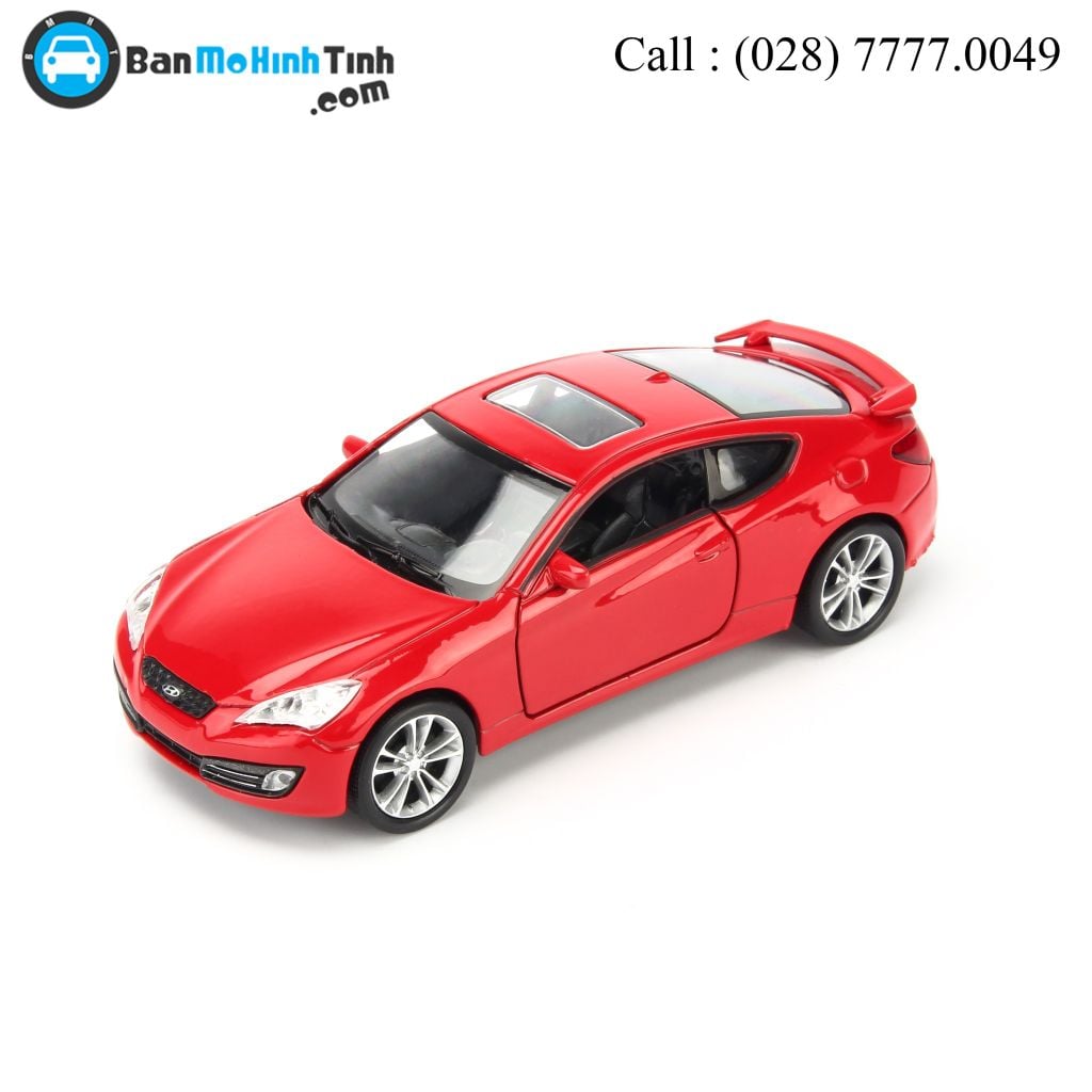 Mô hình xe Hyundai Genesis Coupe Red (2009) 1:36 Welly