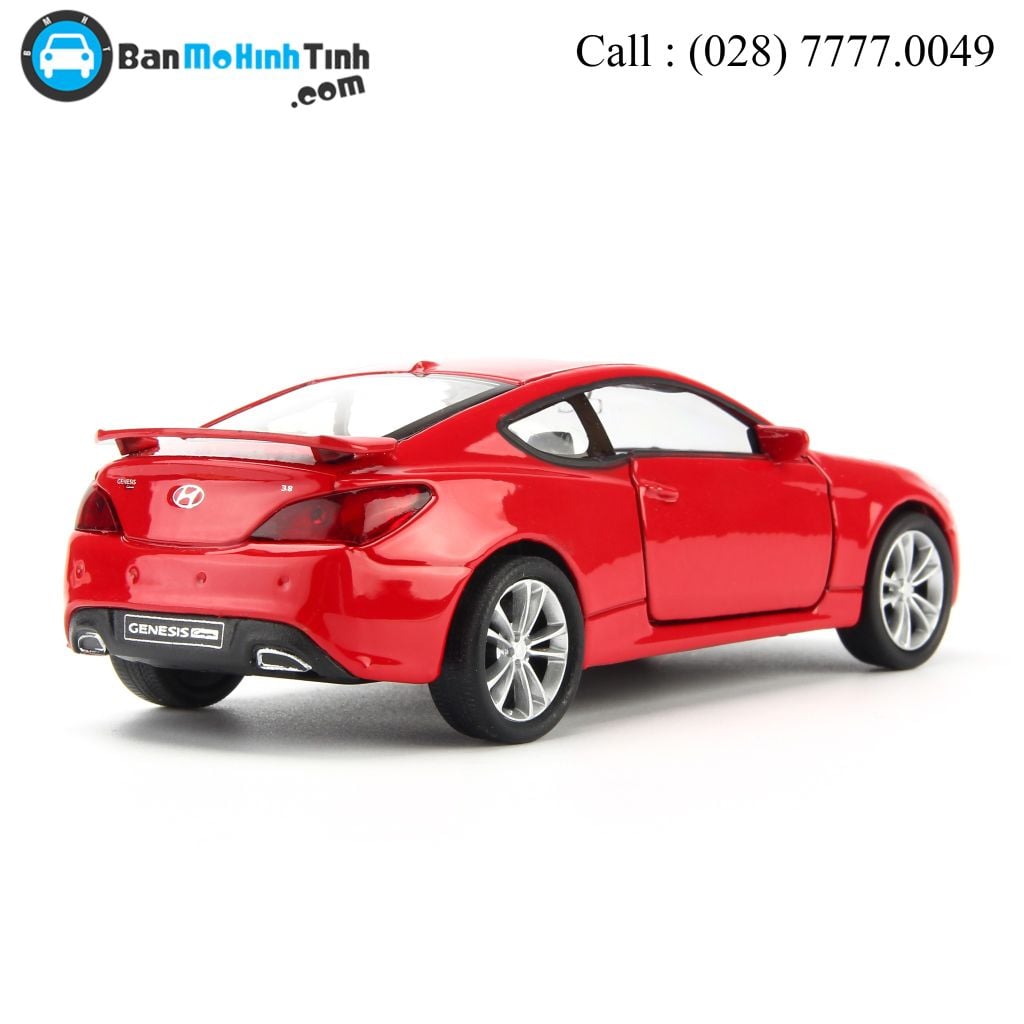 Mô hình xe Hyundai Genesis Coupe Red (2009) 1:36 Welly