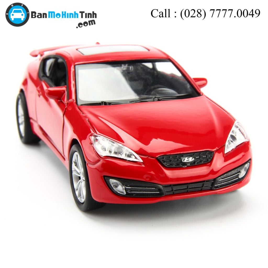 Mô hình xe Hyundai Genesis Coupe Red (2009) 1:36 Welly