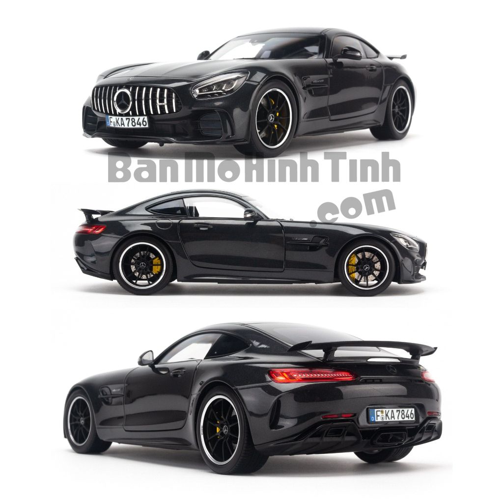 Mô hình xe Mercedes-Benz GTR 2019 1:18 Norev Grey Metallic (3)